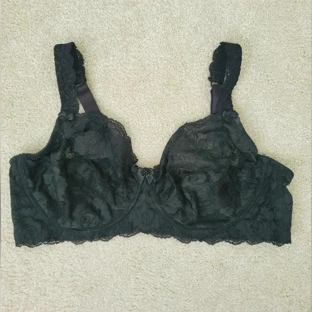 Change black lace  bra